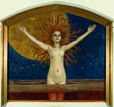 Ad Astra, 1894 von Akseli Gallen Kallela