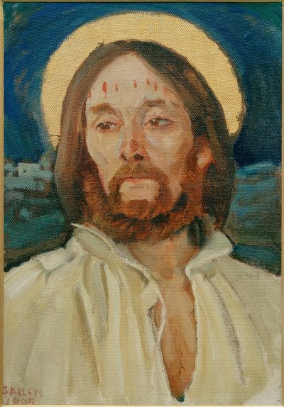 Christuskopf von Akseli Valdemar Gallen Kallela