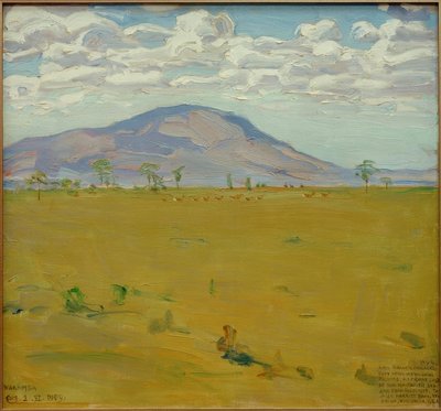 Mount Kenya - Wakamba Ebene von Akseli Valdemar Gallen Kallela