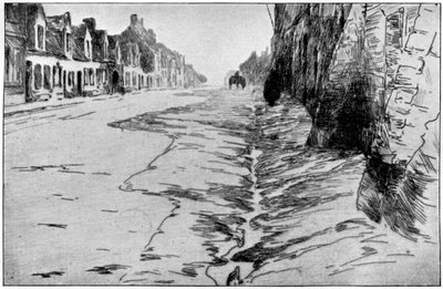 La Grande Rue, Flandern, 1898 von Albert Baertsoen