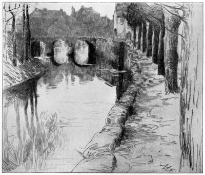 Vieux Canal, 1898 von Albert Baertsoen