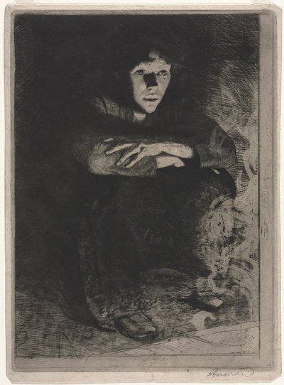 In der Asche, 1887 von Paul Albert Besnard