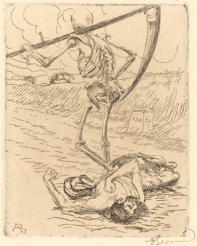 Gleichgültig von Albert Besnard