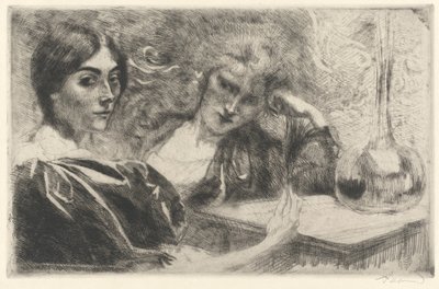 Morphinabhängige von Albert Besnard
