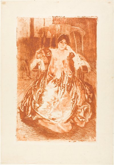 Das Seidenkleid von Albert Besnard