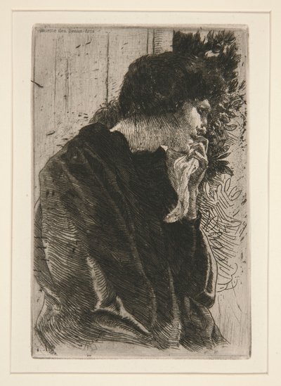 Traurigkeit von Albert Besnard