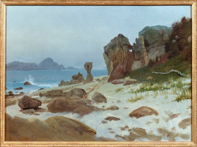 Bucht von Monterey von Albert Bierstadt