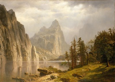 Merced River, Yosemite Valley von Albert Bierstadt