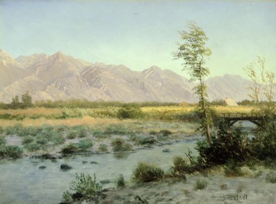 Prärie-Landschaft von Albert Bierstadt