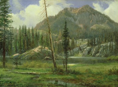 Sierra Nevada Berge von Albert Bierstadt