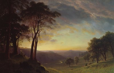 Das Sacramento Flusstal von Albert Bierstadt