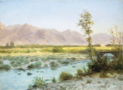 Westliche Landschaft von Albert Bierstadt