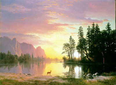 Yosemite-Tal von Albert Bierstadt