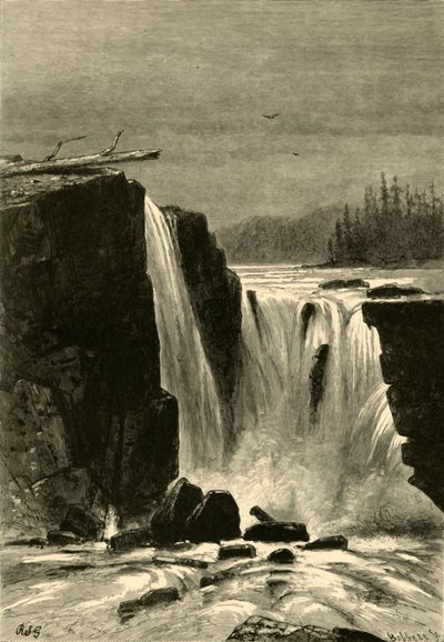 Südseite der Willamette-Fälle von Albert Bobbett
