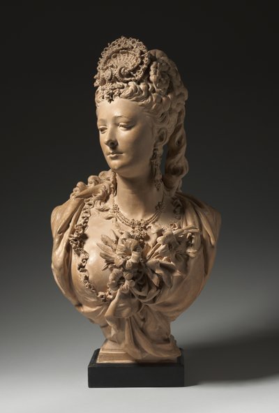 Porträtbüste, um 1865 von Albert Ernest Carrier Belleuse