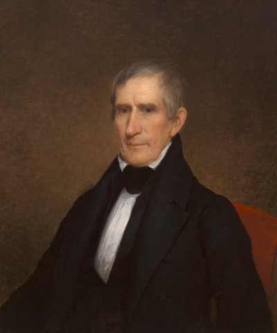 William Henry Harrison von Albert Gallatin Hoit