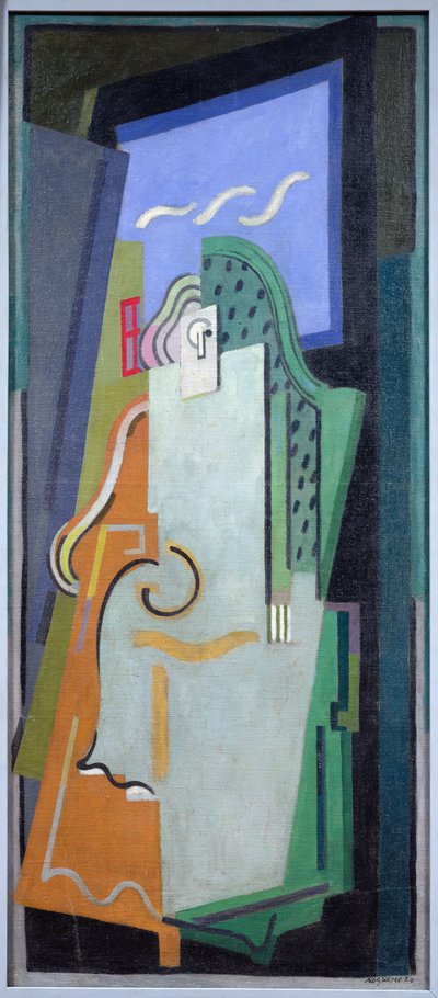 Die blaue Figur von Albert Gleizes