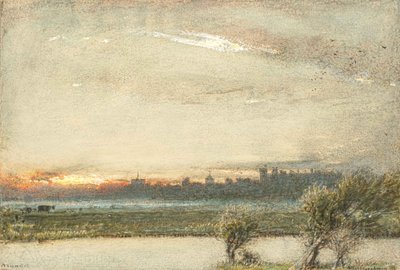 Arundel Castle, Sussex von Albert Goodwin