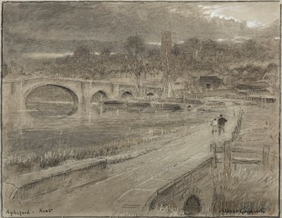 Aylesford, Kent von Albert Goodwin