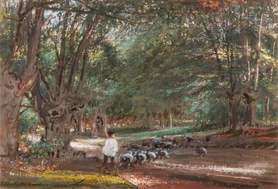 Burnham Beeches von Albert Goodwin