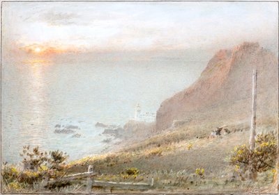 Hartland Point von Albert Goodwin