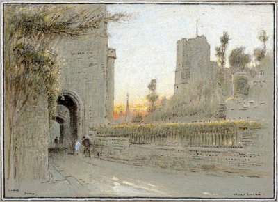 Lewes, Sussex von Albert Goodwin