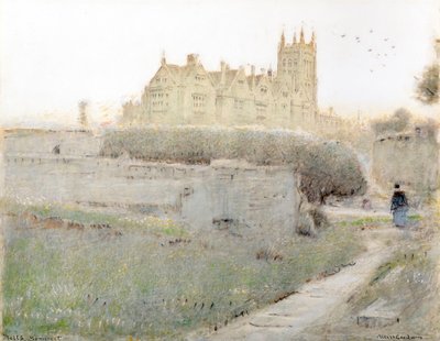 Mells, Somerset von Albert Goodwin