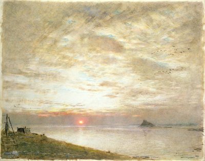 Mounts Bay, Cornwall von Albert Goodwin