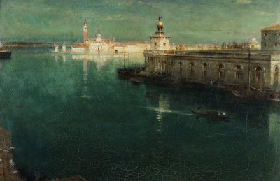 St. Giorgio von den Dächern, 1905-1906 von Albert Goodwin