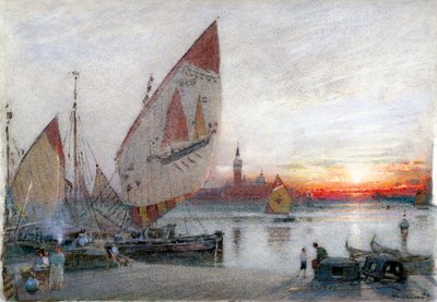 Venedig, 1910 von Albert Goodwin