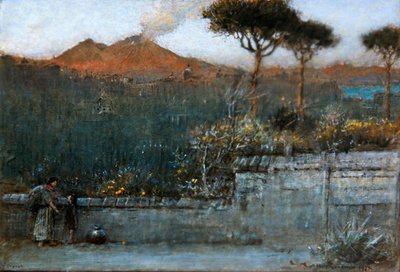 Vesuv von Albert Goodwin