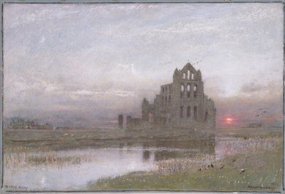 Abtei von Whitby von Albert Goodwin