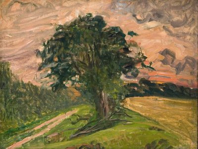 Abendlandschaft. Tisvilde von Albert Gottschalk