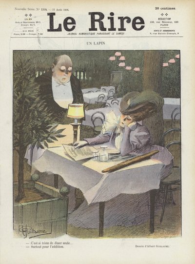 Illustration für Le Rire von Albert Guillaume