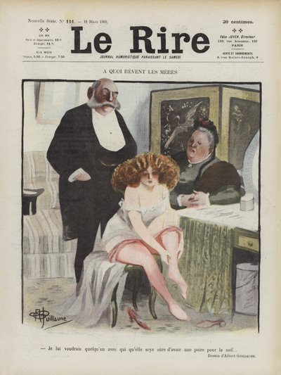 Illustration für Le Rire von Albert Guillaume