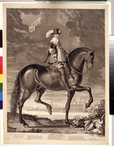 Christian IV. zu Pferd von Albert Haelwegh