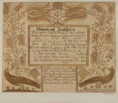 Fraktur von Albert Levone