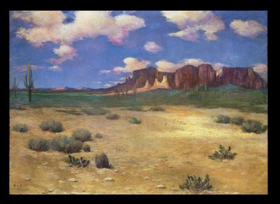 Landschaft in Arizona von Albert Lorey Groll