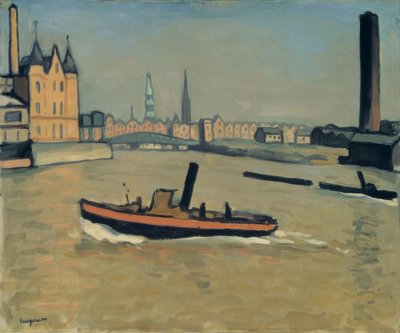 Der Hamburger Hafen von Albert Marquet