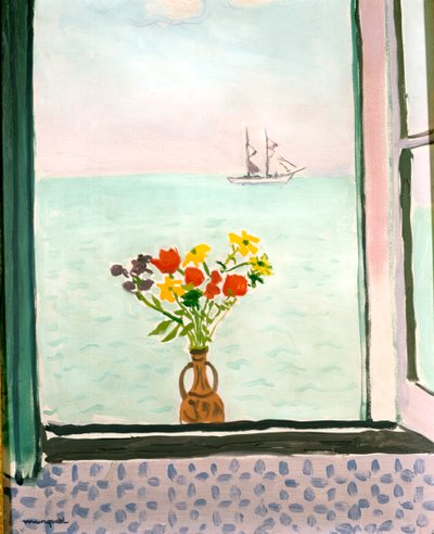Fenetre à la Goulette, 1926 von Albert Marquet