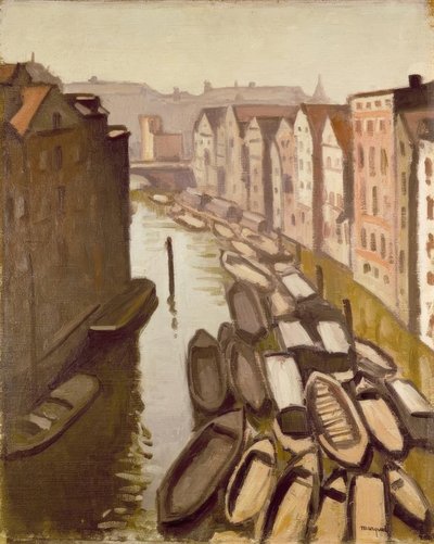 Fleet in Hamburg von Albert Marquet