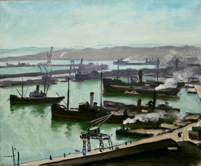 Der Hafen von Algier von Albert Marquet