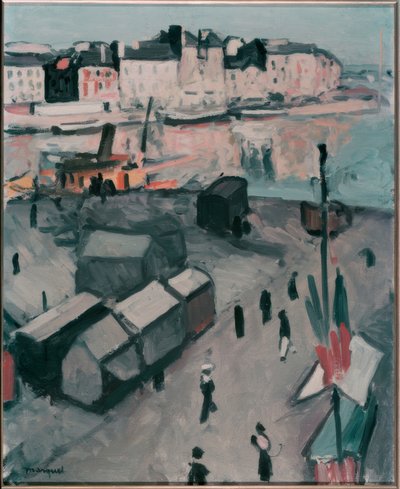 Hafen von Le Havre von Albert Marquet