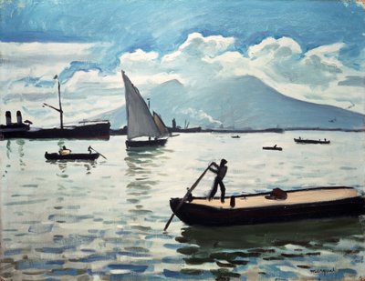 Die Bucht von Neapel von Albert Marquet