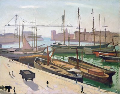 Der Hafen von Marseille von Albert Marquet