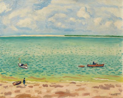 Der Strand, Le Pyla von Albert Marquet