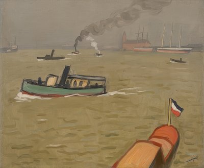 Vedette, Hamburg von Albert Marquet