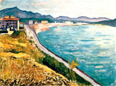 Ansicht von Saint-Jean-de-Luz, 1907 von Albert Marquet