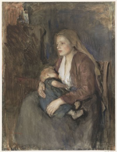 Nordische Madonna von Albert  Neuhuys