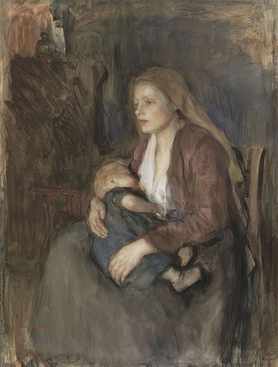 Nordische Madonna von Albert Neuhuys